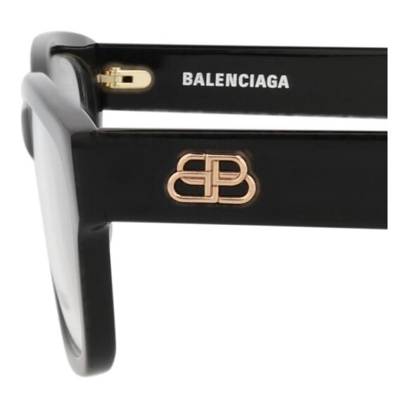 Balenciaga Womens Square/Rectangle Black Black Transparent Fashion Designer - Picture 4 of 4